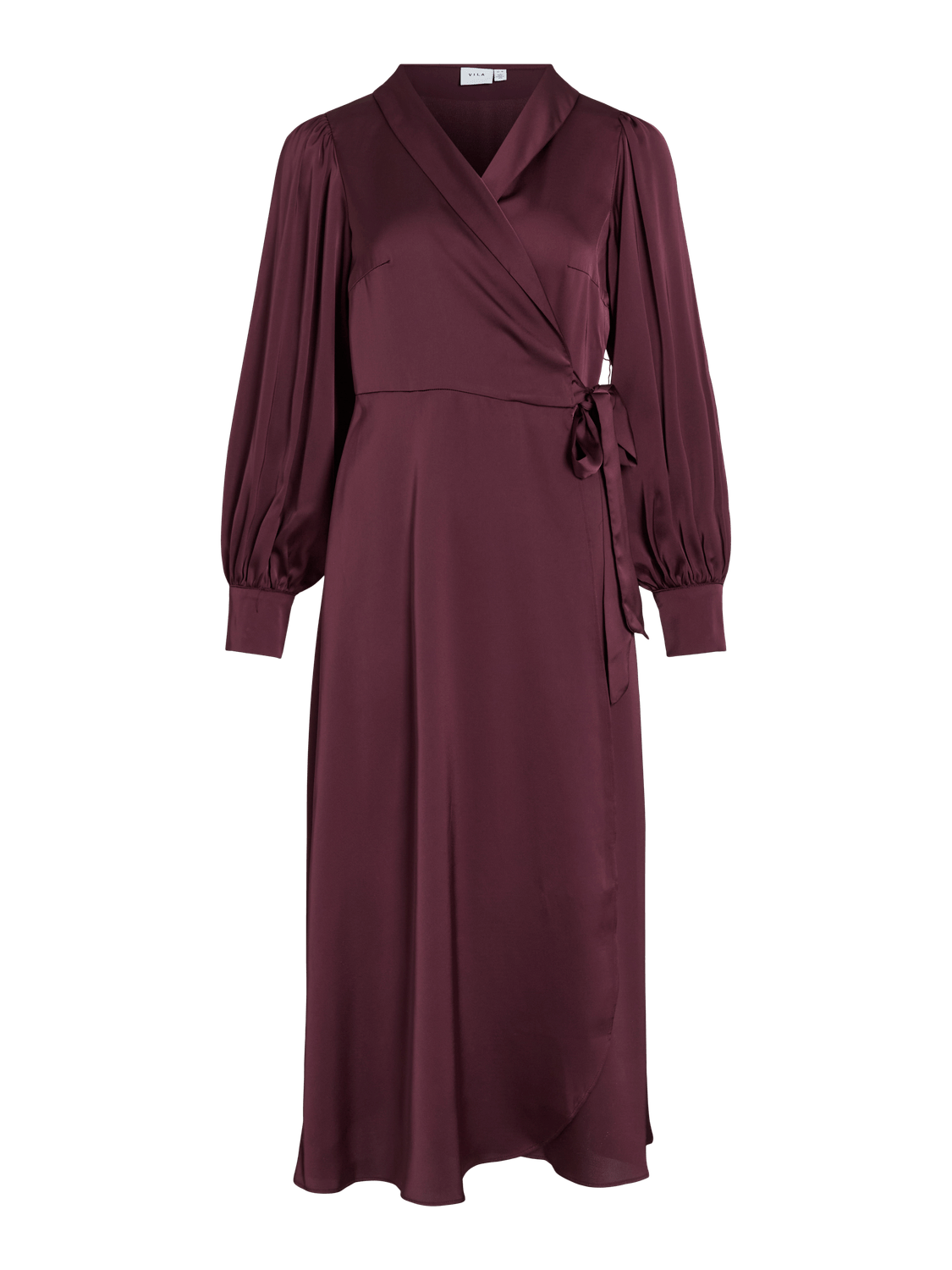 VIENNA Long Dress - Fig - VERO MODA & VILA Bergvik